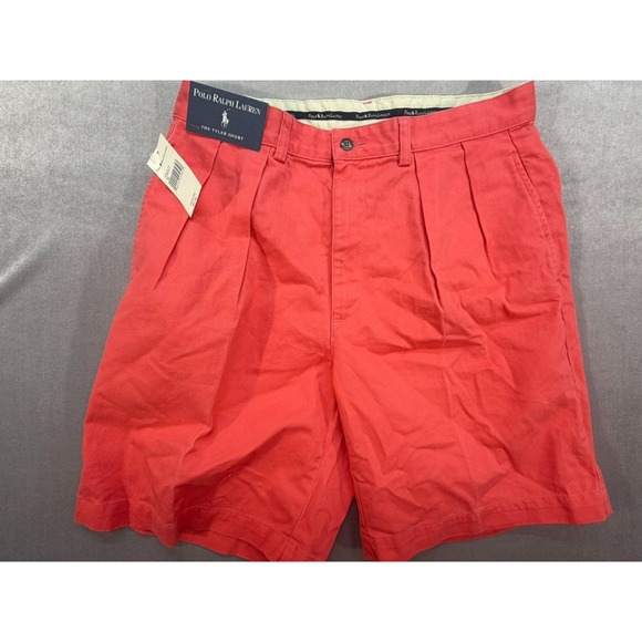 Polo Ralph Lauren Other - Vintage NWT Polo Ralph Lauren Red Chino Shorts "The Tyler" Size 33